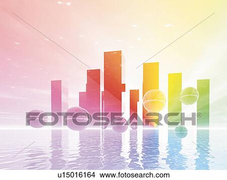 Futuristic city View Large Photo Image Picture - Futuristic city. Fotosearch