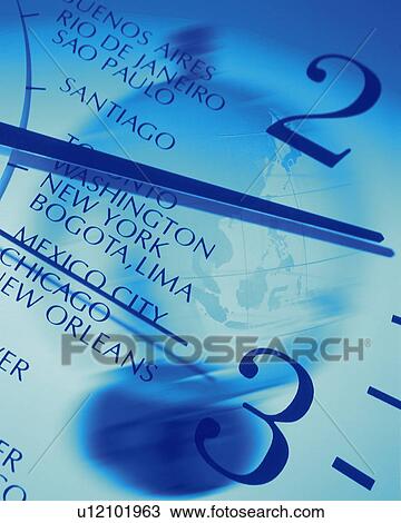 Global time View Large Photo Image Stock Image - Global time. Fotosearch