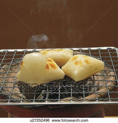 Grilled Rice Cake View Large Photo Image Stock Photograph - Grilled Rice Cake. Fotosearch