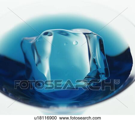 Stock Image - Ice cube. Fotosearch