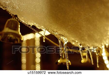 Stock Image - Icicles. Fotosearch