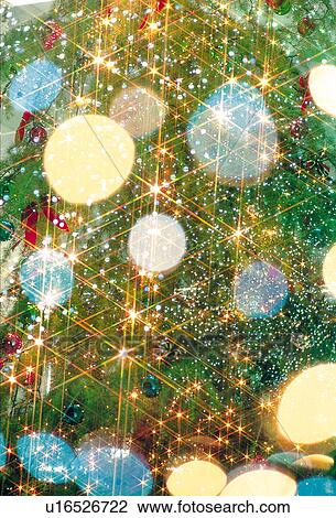 Illuminated Christmas tree, close up, lens flare View Large Photo Image Stock Image - Illuminated Christmas tree, close up, lens flare. Fotosearch