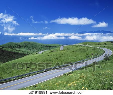 Kirigamine Plateau, Nagano prefecture, Japan View Large Photo Image Stock Image - Kirigamine Plateau, Nagano prefecture, Japan . Fotosearch