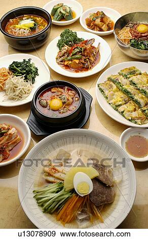 Stock Photo - Korean food. Fotosearch
