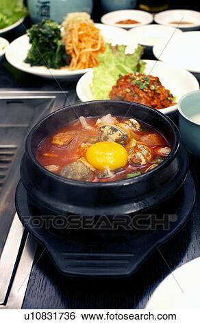 Stock Photograph - Korean food. Fotosearch