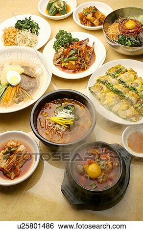 Korean foods View Large Photo Image Stock Photograph - Korean foods. Fotosearch