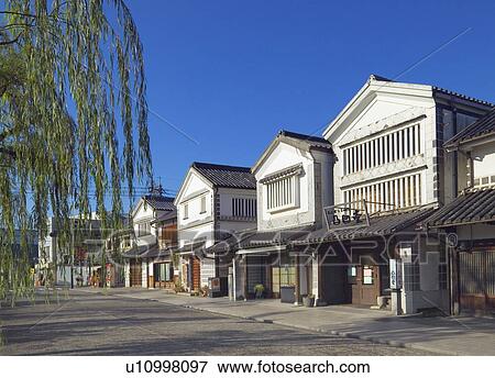 Kurashiki City, Okayama Prefecture, Honshu, Japan View Large Photo Image Stock Photo - Kurashiki City, Okayama Prefecture, Honshu, Japan. Fotosearch