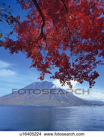Lake Chuzen-ji and Mt. Bandai, Tochigi Prefecture, Honshu, Japan View Large Photo Image Picture - Lake Chuzen-ji and Mt. Bandai, Tochigi Prefecture, Honshu, Japan. Fotosearch