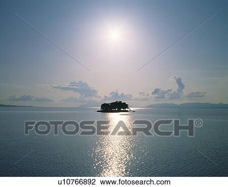 Lake Shinjiko, lens flare, Matsue city, Shimane prefecture, Japan View Large Photo Image Stock Image - Lake Shinjiko, lens flare, Matsue city, Shimane prefecture, Japan. Fotosearch