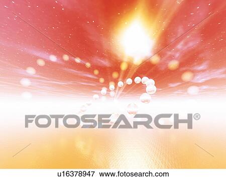 Light beam and balls in circles, computer graphic View Large Photo Image Stock Photo - Light beam and balls in circles, computer graphic. Fotosearch
