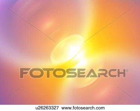 Stock Photo - Light, computer graphic, blurred motion. Fotosearch