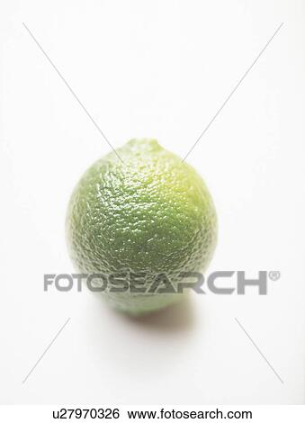 Lime, white background View Large Photo Image Stock Photograph - Lime, white background. Fotosearch