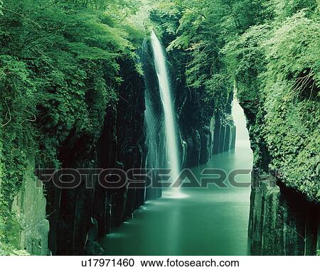 Manai waterfall, Miyazaki Prefecture, Kyushu, Japan View Large Photo Image Stock Image - Manai waterfall, Miyazaki Prefecture, Kyushu, Japan. Fotosearch