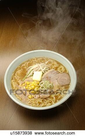 Stock Photo - Miso ramen. Fotosearch