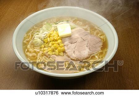 Miso ramen View Large Photo Image Stock Photograph - Miso ramen. Fotosearch