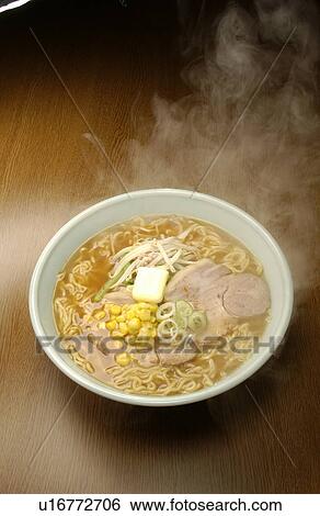 Miso ramen View Large Photo Image Stock Photograph - Miso ramen. Fotosearch