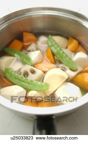 Nimono of vegetables View Large Photo Image Stock Image - Nimono of vegetables. Fotosearch