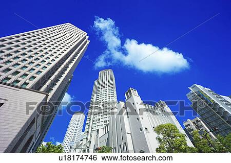 Office buildings at Umeda, Osaka Prefecture, Honshu, Japan View Large Photo Image Stock Photograph - Office buildings at Umeda, Osaka Prefecture, Honshu, Japan. Fotosearch