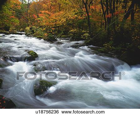 Stock Photograph - Okuirie, Aomori Prefecture, Honshu, Japan. Fotosearch