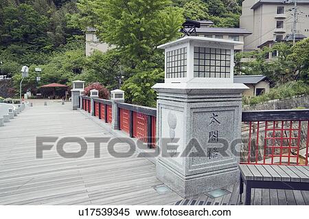 Stock Photography - Old Bridge in Hot Springs Resort Area. Fotosearch
