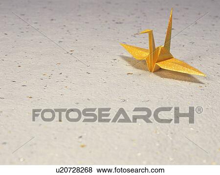 Origami crane View Large Photo Image Stock Photo - Origami crane. Fotosearch