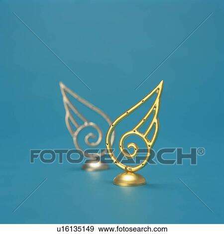 Stock Photo - Ornament of Angel's Wing. Fotosearch