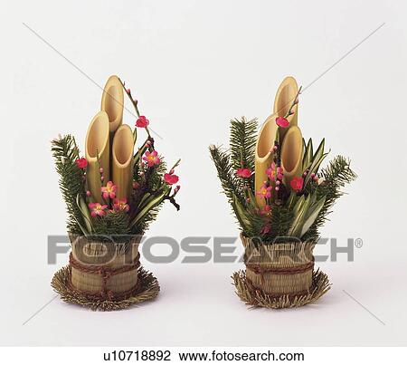 Ornaments for New Year's Day, white background View Large Photo Image Stock Image - Ornaments for New Year's Day, white background. Fotosearch