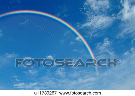 Rainbow View Large Photo Image Stock Photo - Rainbow. Fotosearch