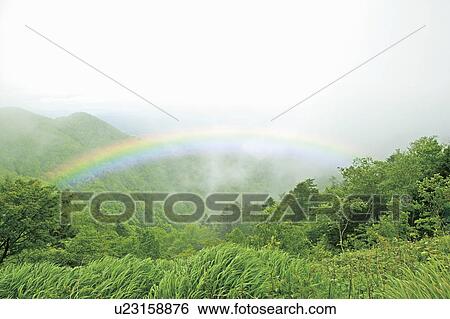 Rainbow View Large Photo Image Stock Photograph - Rainbow. Fotosearch