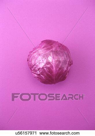 Red cabbage, pink background View Large Photo Image Stock Image - Red cabbage, pink background. Fotosearch