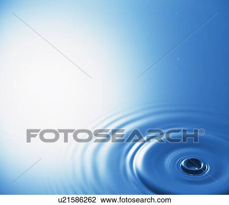 Stock Image - Rippled water. Fotosearch