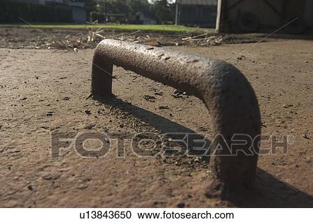 Stock Image - Rusted pipe. Fotosearch