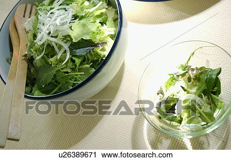 Stock Image - Salad bowl. Fotosearch