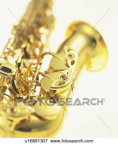 Saxophone View Large Photo Image Stock Photo - Saxophone. Fotosearch