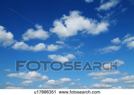 Stock Image - Sky and clouds. Fotosearch