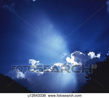 Stock Photo - Sky and clouds. Fotosearch