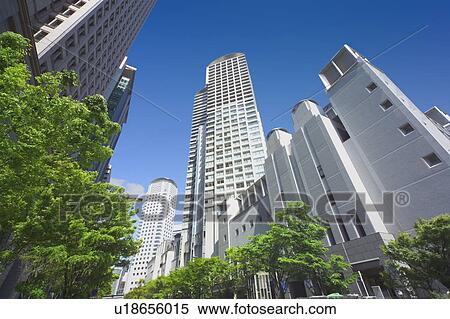 Skyscrapers, Osaka Prefecture, Honshu, Japan View Large Photo Image Stock Photography - Skyscrapers, Osaka Prefecture, Honshu, Japan. Fotosearch