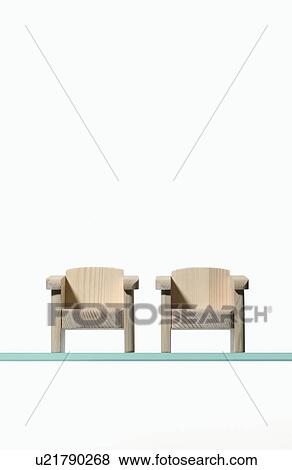 Stock Photo - Small chairs. Fotosearch