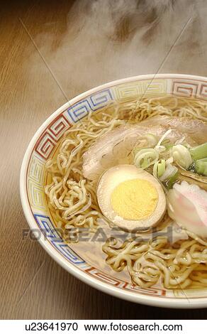Soy sauce ramen in a bowl View Large Photo Image Stock Image - Soy sauce ramen in a bowl. Fotosearch