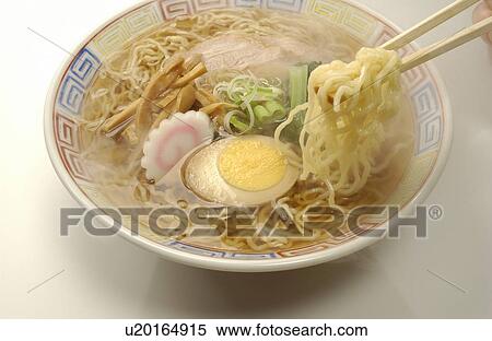 Soy sauce ramen in a bowl View Large Photo Image Stock Photography - Soy sauce ramen in a bowl. Fotosearch
