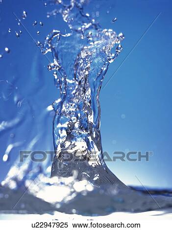 Splashing Water View Large Photo Image Stock Photography - Splashing Water. Fotosearch