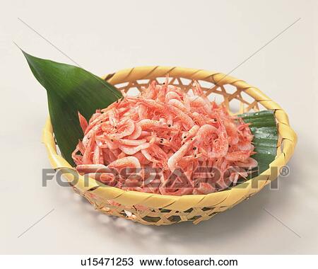 Stack of shrimps in colander, white background View Large Photo Image Stock Image - Stack of shrimps in colander, white background. Fotosearch