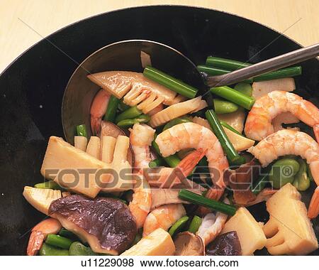 Stock Photo - Stir-Fired food. Fotosearch