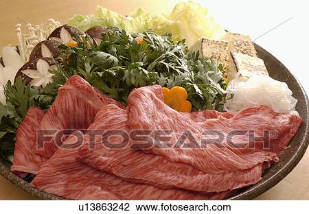 Sukiyaki View Large Photo Image Stock Image - Sukiyaki. Fotosearch