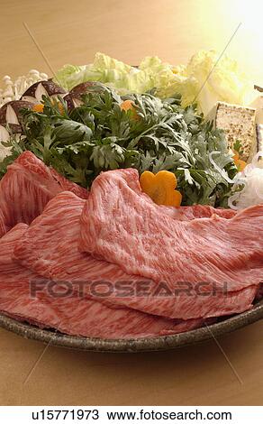 Sukiyaki View Large Photo Image Stock Image - Sukiyaki. Fotosearch