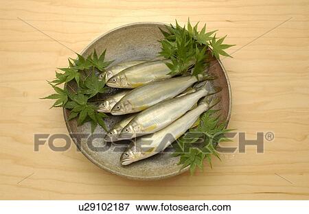 Sweetfishes on plate View Large Photo Image Stock Photo - Sweetfishes on plate. Fotosearch
