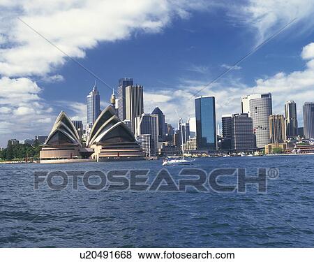 Stock Photo - Sydney opera house, Australia. Fotosearch