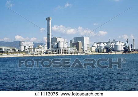 Thermal power station, Hyogo Prefecture, Honshu, Japan View Large Photo Image Stock Photography - Thermal power station, Hyogo Prefecture, Honshu, Japan. Fotosearch