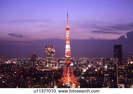 Tokyo Tower, Japan View Large Photo Image Stock Image - Tokyo Tower, Japan. Fotosearch