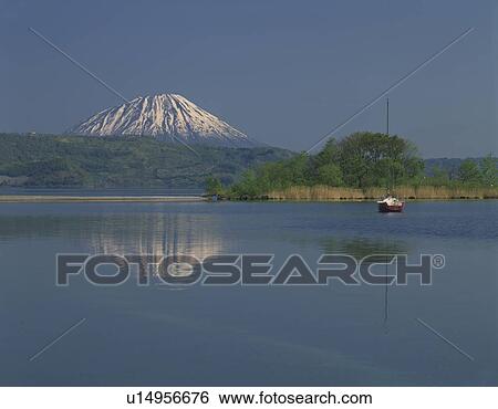 Touya Lake and Mt Youtei, Hokkaido Prefecture, Japan View Large Photo Image Stock Photograph - Touya Lake and Mt Youtei, Hokkaido Prefecture, Japan. Fotosearch